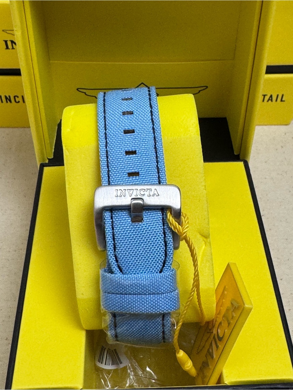 Invicta Pro Diver Exovian Quartz Watch 42mm (50532) w/ yellow carrying case NWT - Picture 4 of 6